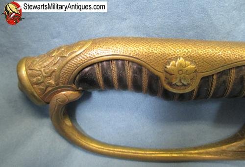  Japanese WWII Company Grade Army Officer Dress Sword — image 5