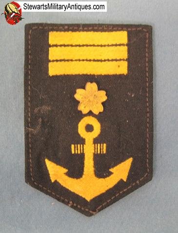  Japanese WWII IJN 1942 Pattern Leading Seaman 1st Class Rate   — image 2