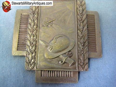  Belgian WWI Medal For Service Under Fire  — image 4