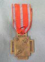 Belgian WWI Medal For Service Under Fire