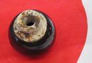 Japanese WWII Ceramic Grenade, Black, INERT