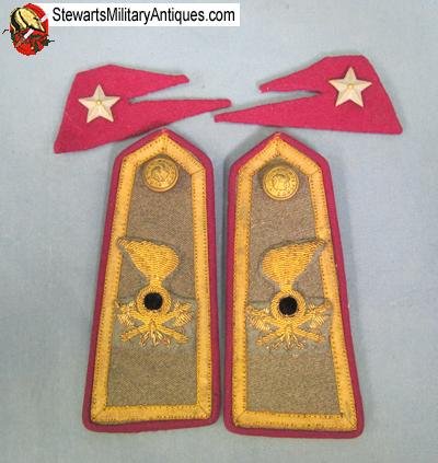  Italian WWII Army Engineer Officer Insignia Set — image 2