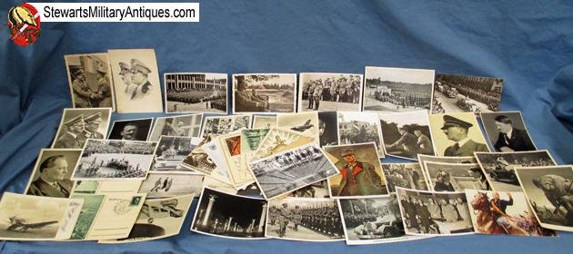  German WWII Postcard Lot, 50 Cards, One Price — image 2