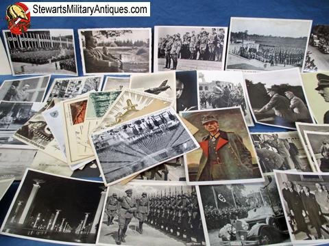  German WWII Postcard Lot, 50 Cards, One Price — image 4