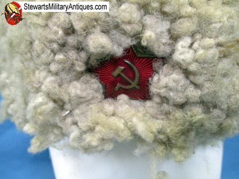  Soviet WWII Army Winter Hat — image 3