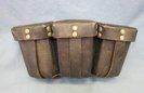 German WWII K98 3 Pocket Ammunition Pouch,Rbn Marked