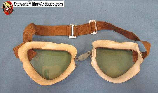  Italian WWII Aviation Goggles — image 3