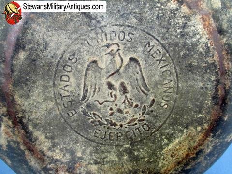  Mexican  Army1880's Drum Canteen — image 3