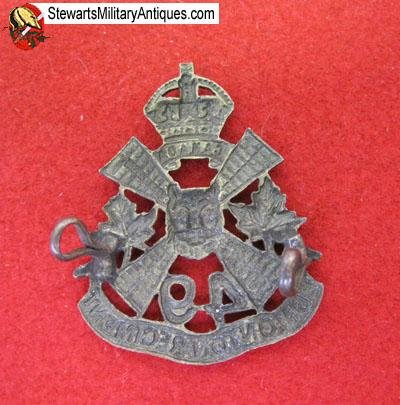  Canadian WWI Edmonton Regiment Cap Badge  — image 5
