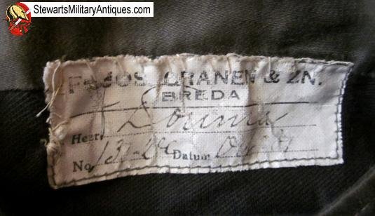  Dutch WWII Army Officers Tunic, Named — image 7