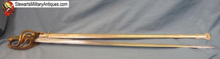  French 1882 Pattern Officers Sword, 1845 Dated Blade — image 5