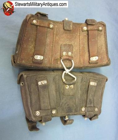  German WWII K98 Pouches, Date & Maker Matched. 1938 — image 3