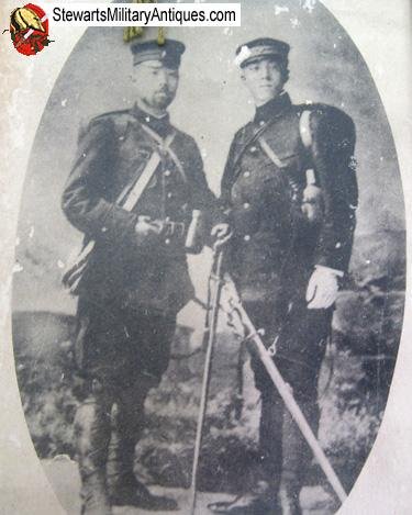  Japanese Meiji Era Russo-Japanese War Photo, General Nogi's Sons — image 2