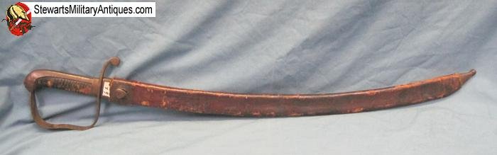  Austrian M1832/59 NCO Sword & Scabbard, Unit Marked, 1859 Date — image 6