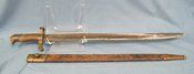 US Civil War Zouave Bayonet & Scabbard