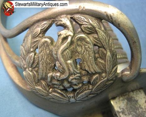  Mexican Army Officers Sword, German Mfg, Kirschbaum — image 3