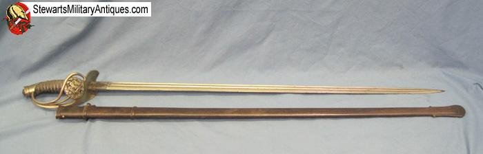  Mexican Army Officers Sword, German Mfg, Kirschbaum — image 8