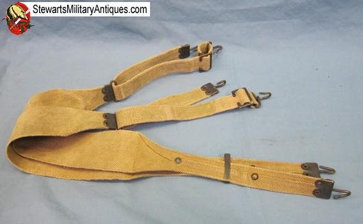  US Pre WWI M1907 Pattern Suspenders, Russell Mfg 1918   — image 2