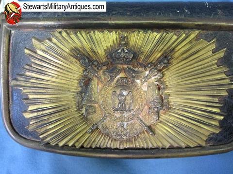  French Second Empire (1852-1870) Imperial Guard Dragoon Baldric &  Cartridge Pouch — image 2