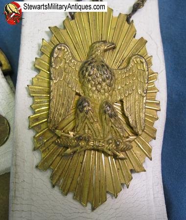  French Second Empire (1852-1870) Imperial Guard Dragoon Baldric &  Cartridge Pouch — image 4