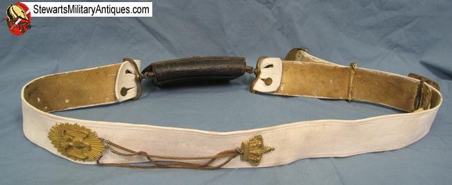  French Second Empire (1852-1870) Imperial Guard Dragoon Baldric &  Cartridge Pouch — image 5