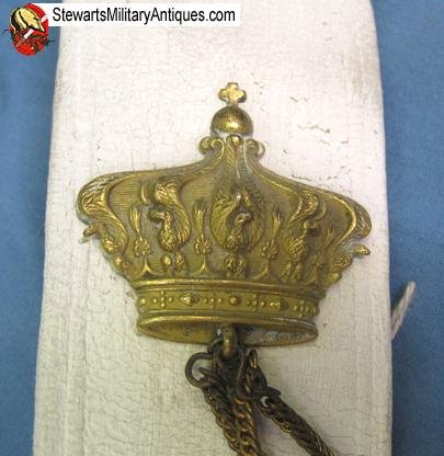  French Second Empire (1852-1870) Imperial Guard Dragoon Baldric &  Cartridge Pouch — image 7