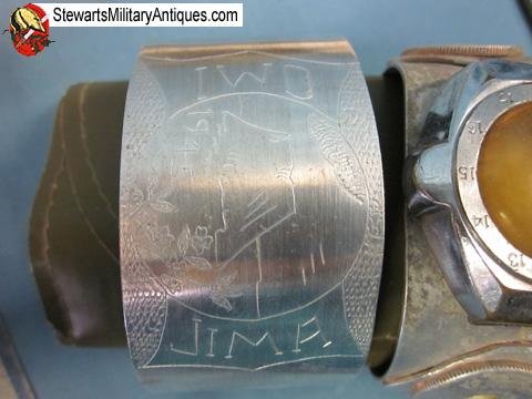  Japanese WWII USMC Iwo Jima Souvenir Grouping — image 2