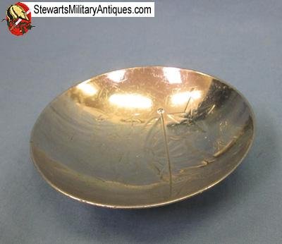  Japanese Meiji Era Metal Sake Cup — image 2