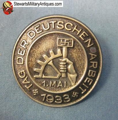  German WWII  1933 Workers Tinnie — image 2