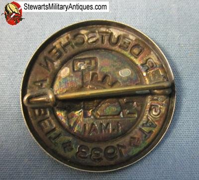  German WWII  1933 Workers Tinnie — image 3