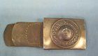 German WWI Prussian EM Buckle & Tab