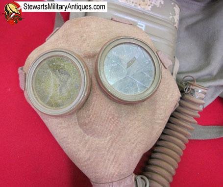  Japanese WWII Army Pattern Civilian Gasmask & Carrier — image 3