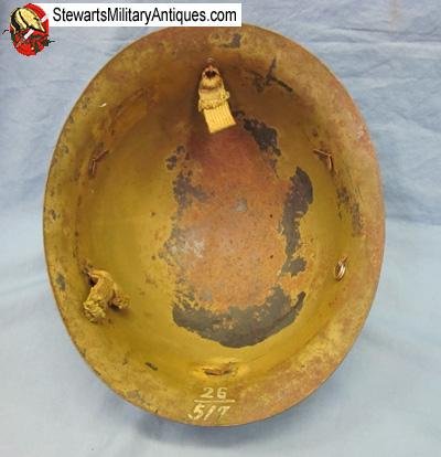 Japanese WWII Late War Navy Helmet Shell — image 6