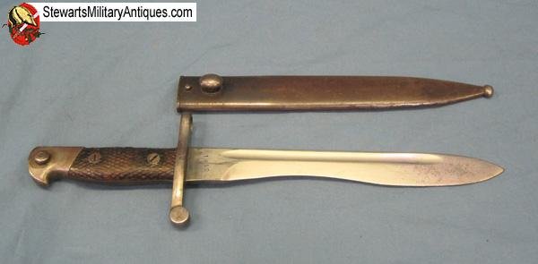  Spanish WWII M1893/16/41 Mauser Rifle Bayonet — image 3