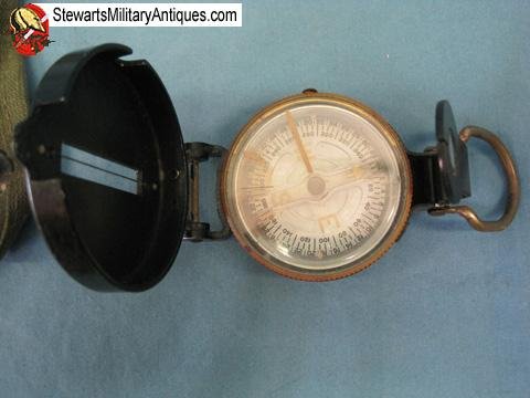  US WWII Lensatic Compass & Case — image 4