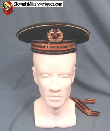  Soviet Cold War Era Navy Enlisted Hat, Order of Glory Cap Tally — image 3