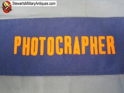  US WWII AAF Photographer Armband — image 2