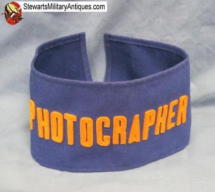  US WWII AAF Photographer Armband — image 3