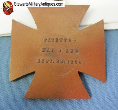  US Civil War GAR Womans Relief Corps Medal, 1888 — image 2