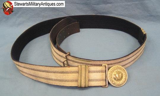  German WWI Prussian Officers Dress Belt & Buckle — image 2