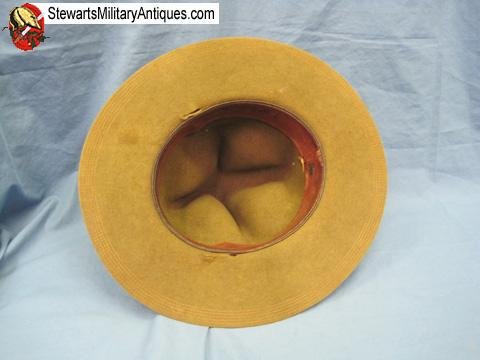  US WWI Issue Quality M1910 Campaign Hat, Medical Corps — image 4