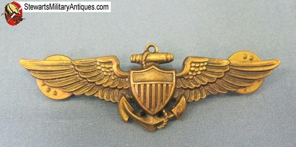  US Korean War-Vietnam War US Navy Pilots Wings   — image 2