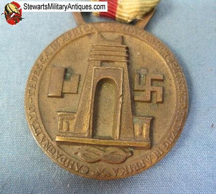  Italian-German Africa Campaign Medal   — image 3