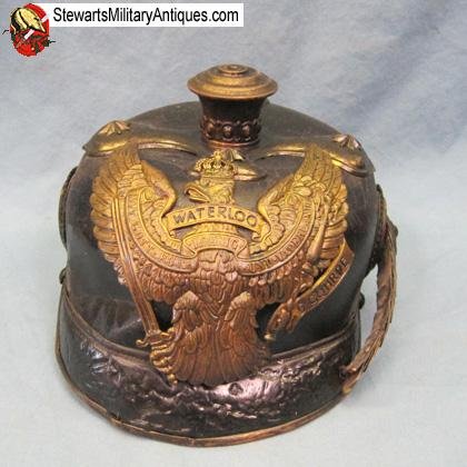  German Pre WWI 9th Dragoon Regiment (1st Hanoverian) Officers Pickelhaube Project — image 2