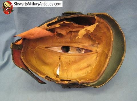  German Pre WWI 9th Dragoon Regiment (1st Hanoverian) Officers Pickelhaube Project — image 5