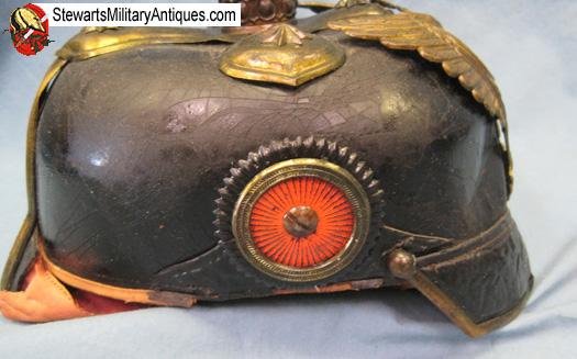  German Pre WWI 9th Dragoon Regiment (1st Hanoverian) Officers Pickelhaube Project — image 6