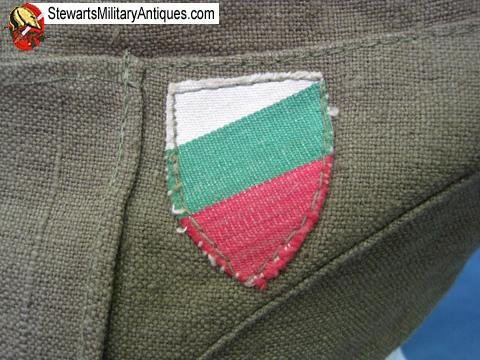  Bulgarian WWII Army Enlisted Summer Weight Overseas Hat,  — image 5