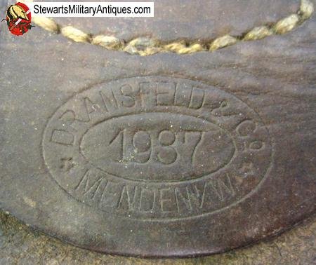  German WWII Army Enlisted Buckle and Dated Tab 1937 — image 3