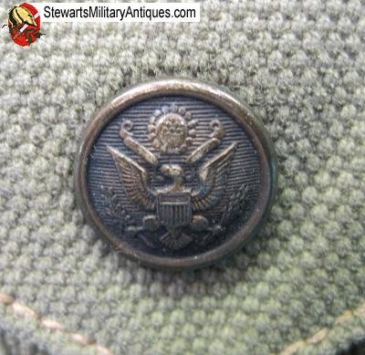  US M1910 Garrison Belt, Eagle Snap Single Clip Cartridge Pouch, MILLS Mfg   — image 3