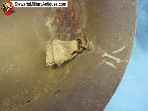  Japanese WWII Army Helmet Shell, Original Star — image 4